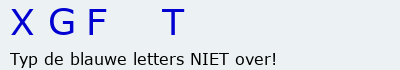 Bevestigingscode