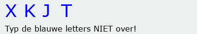 Bevestigingscode