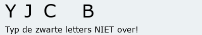 Bevestigingscode