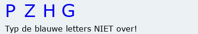 Bevestigingscode