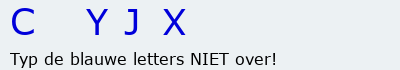 Bevestigingscode
