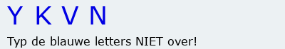 Bevestigingscode