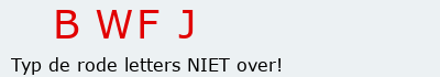 Bevestigingscode