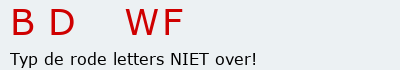 Bevestigingscode