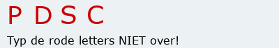 Bevestigingscode