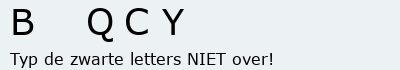 Bevestigingscode