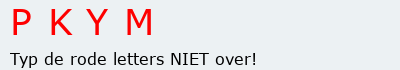 Bevestigingscode