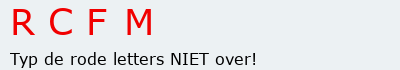 Bevestigingscode
