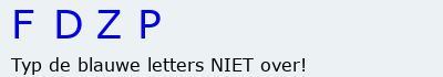 Bevestigingscode