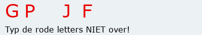 Bevestigingscode