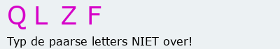Bevestigingscode