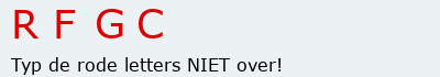 Bevestigingscode