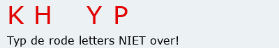 Bevestigingscode