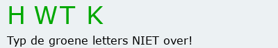 Bevestigingscode