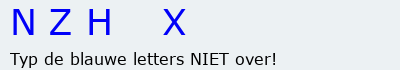 Bevestigingscode