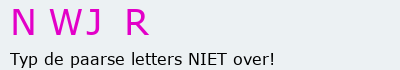 Bevestigingscode
