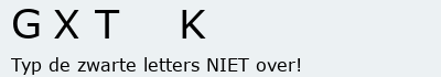 Bevestigingscode