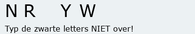 Bevestigingscode