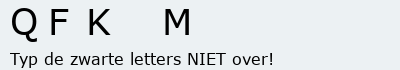 Bevestigingscode