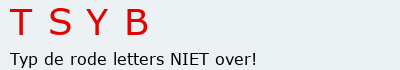 Bevestigingscode