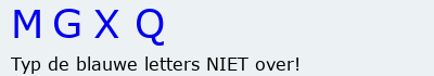 Bevestigingscode