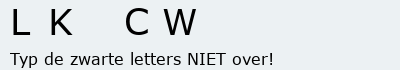 Bevestigingscode
