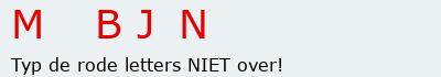 Bevestigingscode