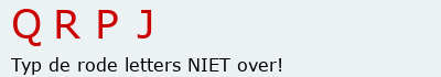 Bevestigingscode