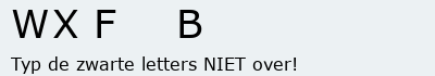 Bevestigingscode