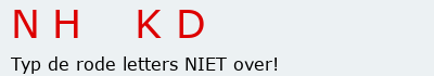 Bevestigingscode