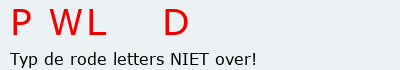 Bevestigingscode