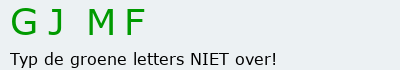 Bevestigingscode