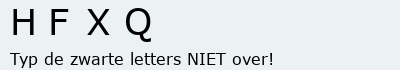 Bevestigingscode