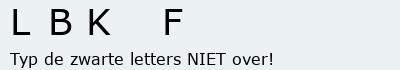 Bevestigingscode