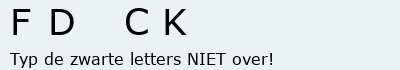 Bevestigingscode