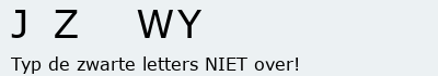 Bevestigingscode