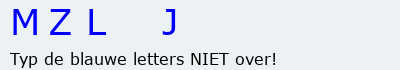 Bevestigingscode
