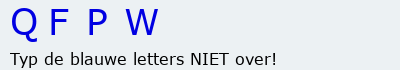 Bevestigingscode