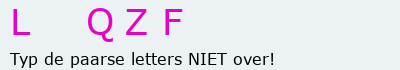 Bevestigingscode
