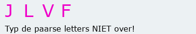 Bevestigingscode