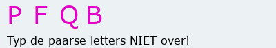 Bevestigingscode
