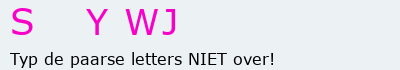 Bevestigingscode