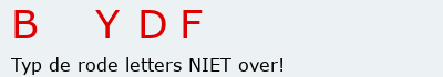 Bevestigingscode