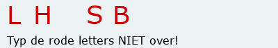 Bevestigingscode