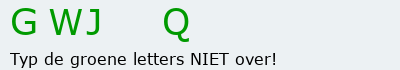 Bevestigingscode