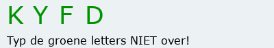 Bevestigingscode