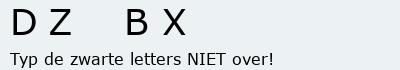 Bevestigingscode