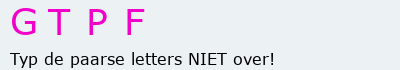 Bevestigingscode