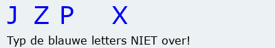 Bevestigingscode