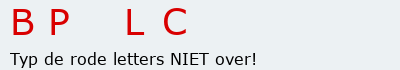 Bevestigingscode